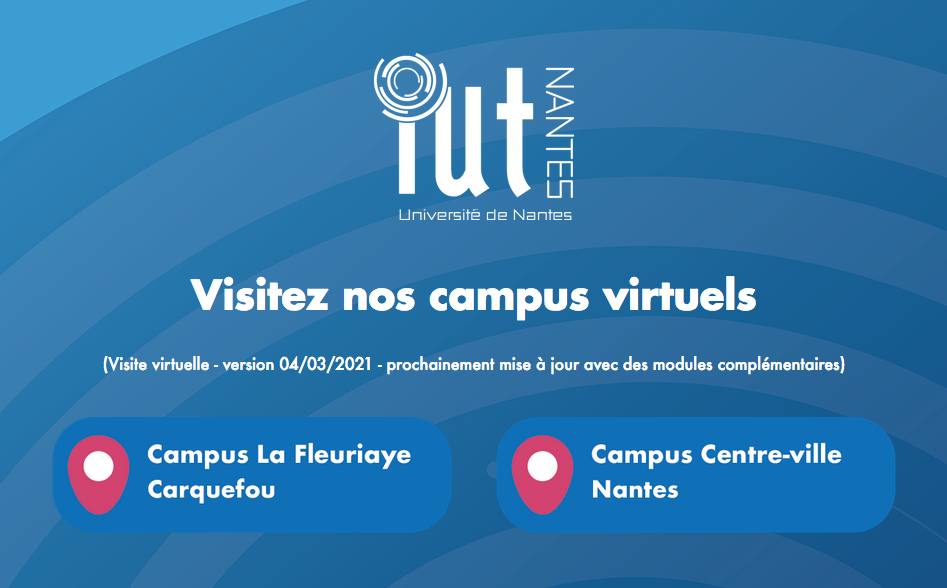 Visitez nos campus, en virtuel ! 