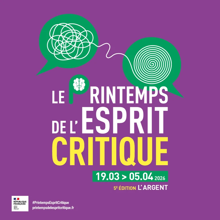 Logo du printemps de l'esprit critique