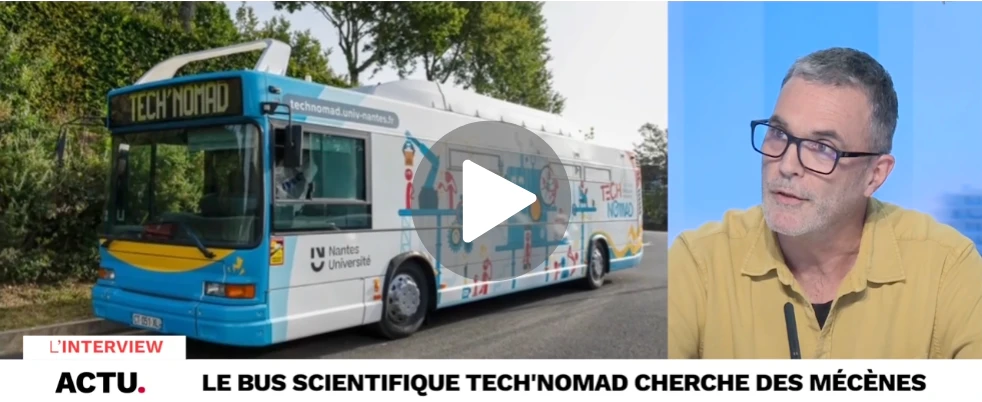 Interview de Pierre Mousseau pour le Tech'Nomad - 11/03/2026 - TéléNantes