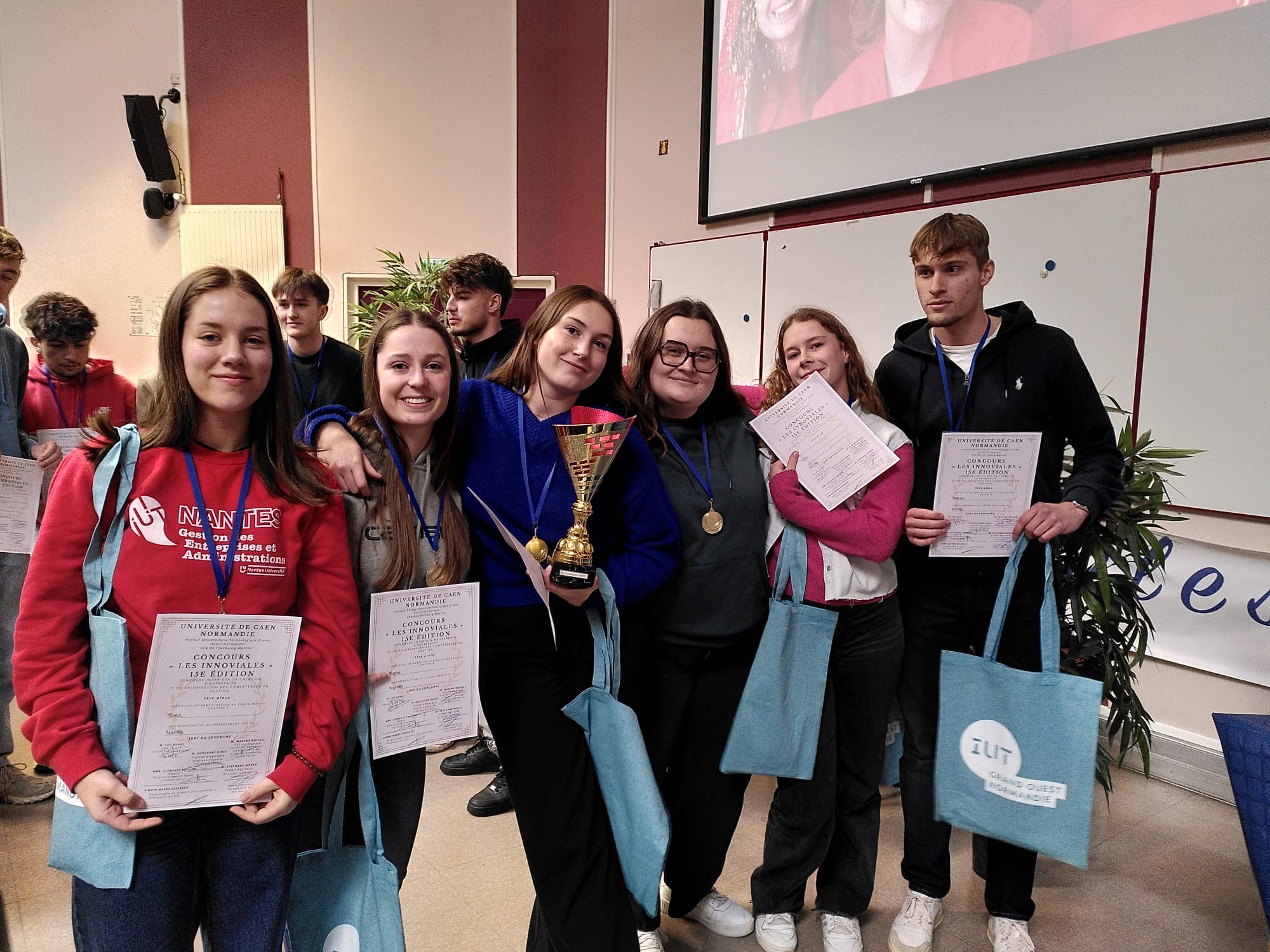 4e victoire consécutive pour l’IUT de Nantes aux Innoviales !